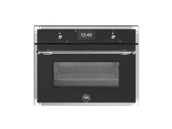 Kombiugn med mikro Heritage, TFT-display, Mattsvart - Bertazzoni