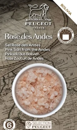 Kvarnsalt, Rosa, 350 g, Bolivia - Peugeot