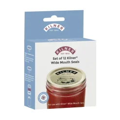 Lock till konserveringsburk, 12-pack - Kilner