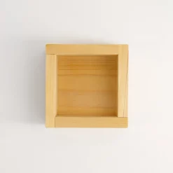 Masu, sake-kopp i trä, 8 x 8 cm