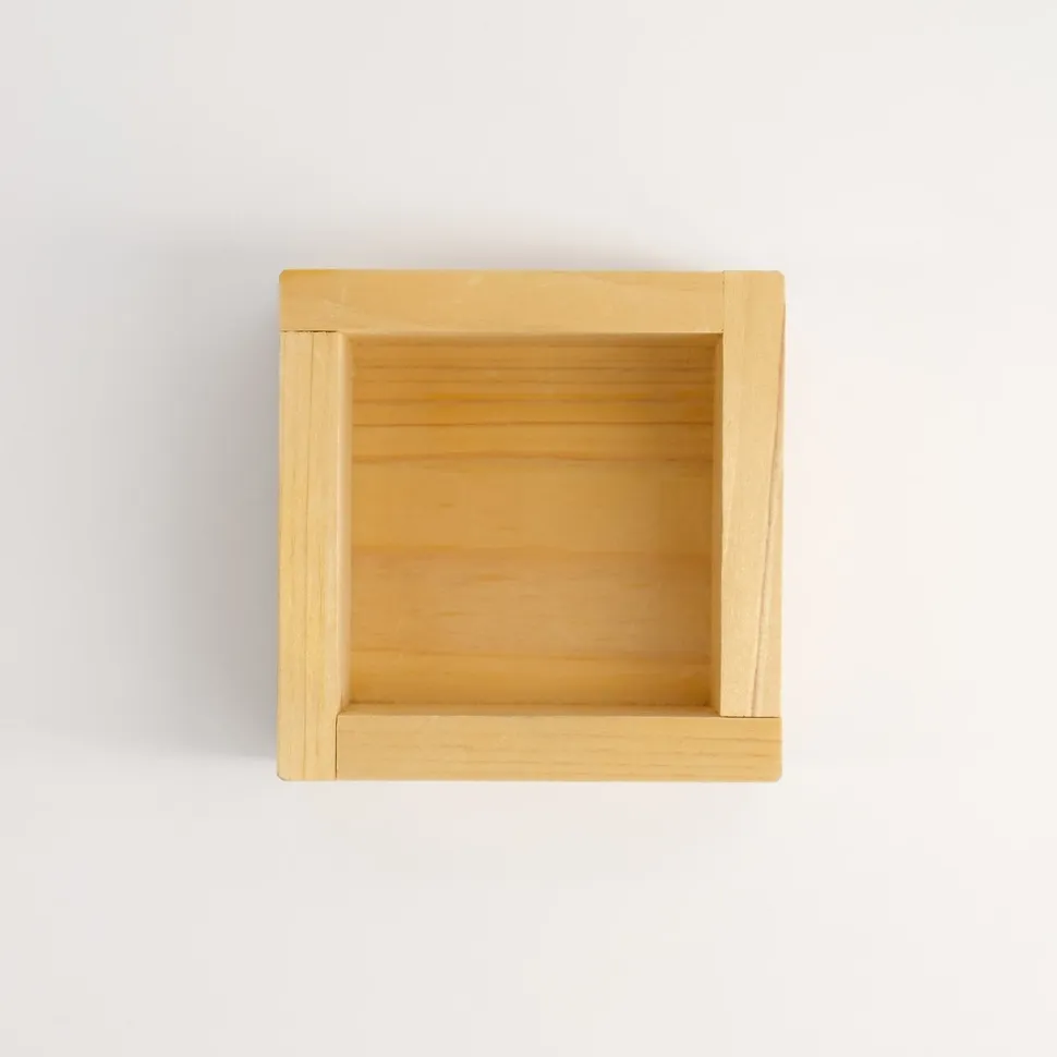 Masu, sake-kopp i trä, 8 x 8 cm