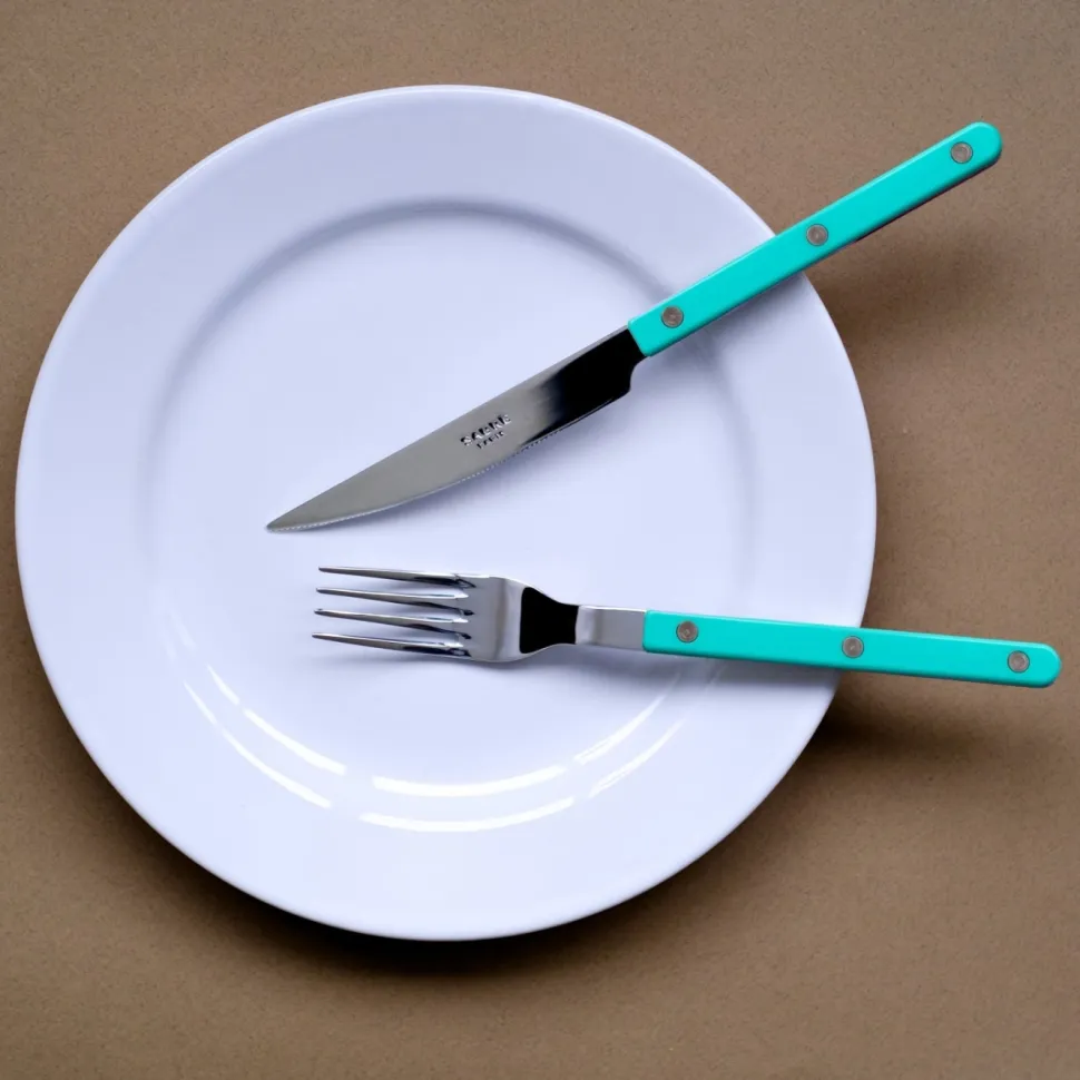 Matgaffel, Bistrot, Turquoise - Sabre Paris