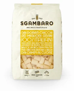 Mezzi rigatoni Linea Gialla Marco Aurelio, 500g - Sgambaro