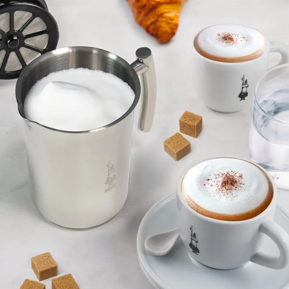 Mjölkskummare induktion 1000, 6 koppar - Bialetti