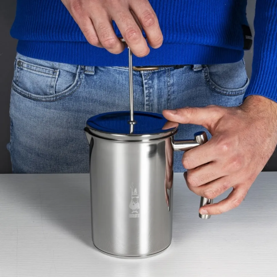 Mjölkskummare induktion 1000, 6 koppar - Bialetti