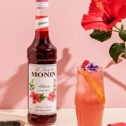 Monin Hibiscus Syrup 70 cl