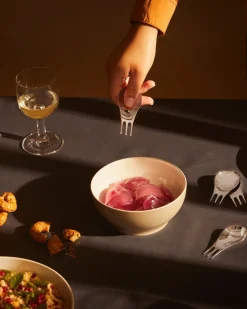 Moscardino, Bestick till Snacks, Tapas och Aperitivo, 4-pack - Alessi