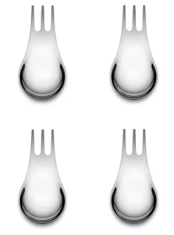 Moscardino, Bestick till Snacks, Tapas och Aperitivo, 4-pack - Alessi
