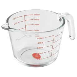 Måttkanna, härdat glas, 1 liter - Tala