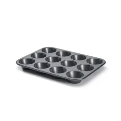 Muffinsplåt, 38 x 27cm, non-stick - De Buyer