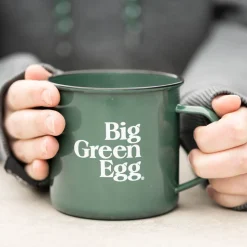 Mugg, Emaljerad - Big Green Egg