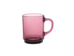 Mugg i glas 25 cl, Versailles Plum (Lila) - Duralex