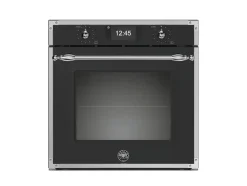 Ångugn med pyrolys Heritage TFT-display, Mattsvart/krom - Bertazzoni
