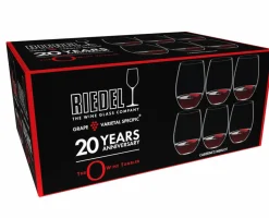 O, Cabernet/Merlot, 6-pack 20-årsjubileum - Riedel