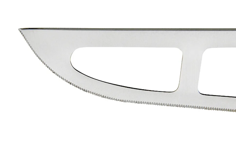Ostkniv, handtag av Ebenholts, blank, R. Barthélemy - Forge de Laguiole