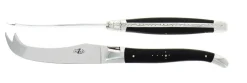 Ost-set, Handtag av Ebenholts, blank, Tradition - Forge de Laguiole