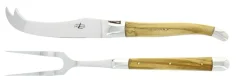 Ost-set, Handtag av Oliv, blank, Tradition - Forge de Laguiole