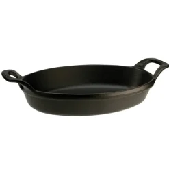 Oval ugnsform i gjutjärn, svart - Staub