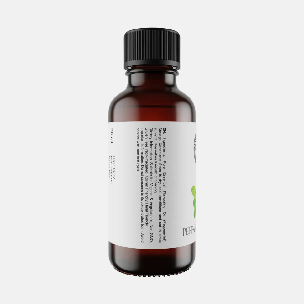 Pepparmyntolja, 30ml - The Kitchen Lab