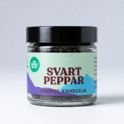 Peppar, Svart Kampot, 40 g - The Pepper Quest