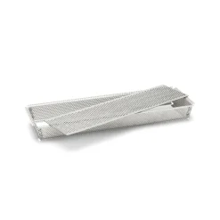Perforerad avlång bakform, 35 x 10,5cm - De Buyer