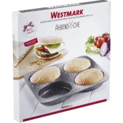 Perforerad bakform till hamburgerbröd, non-stick - Westmark