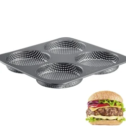 Perforerad bakform till hamburgerbröd, non-stick - Westmark