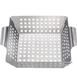 Perforerad grillkorg i rostfritt stål, 21,5 x 26,5 cm - Westmark