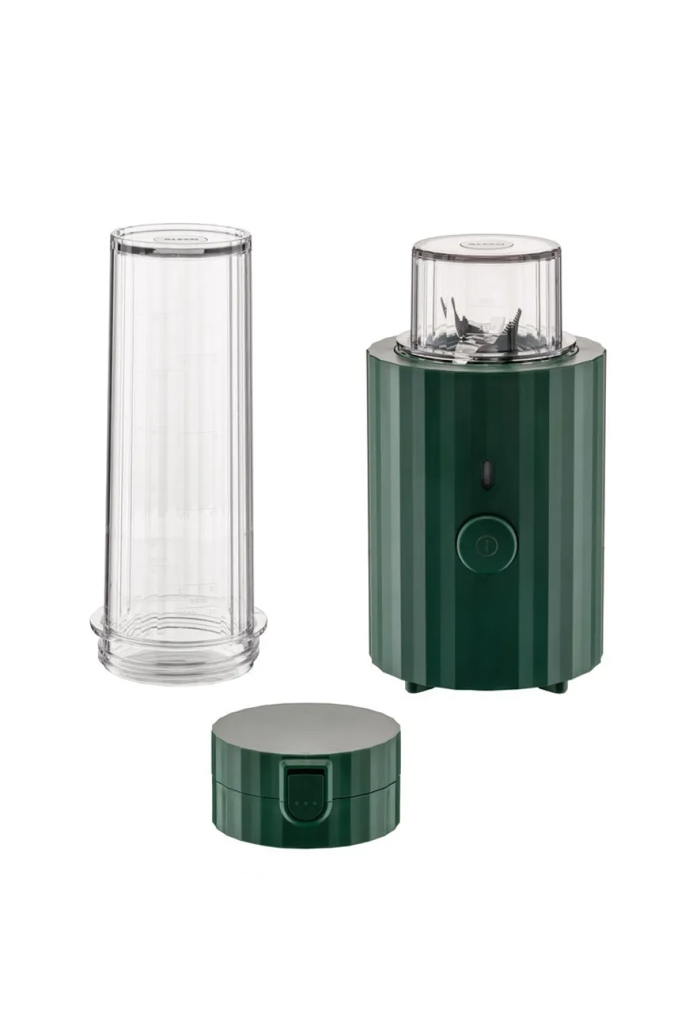 Personal Blender / Minimixer, Plissé, Grön - Alessi