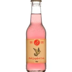Pink Grapefruit Soda, 200 ml - Three Cents