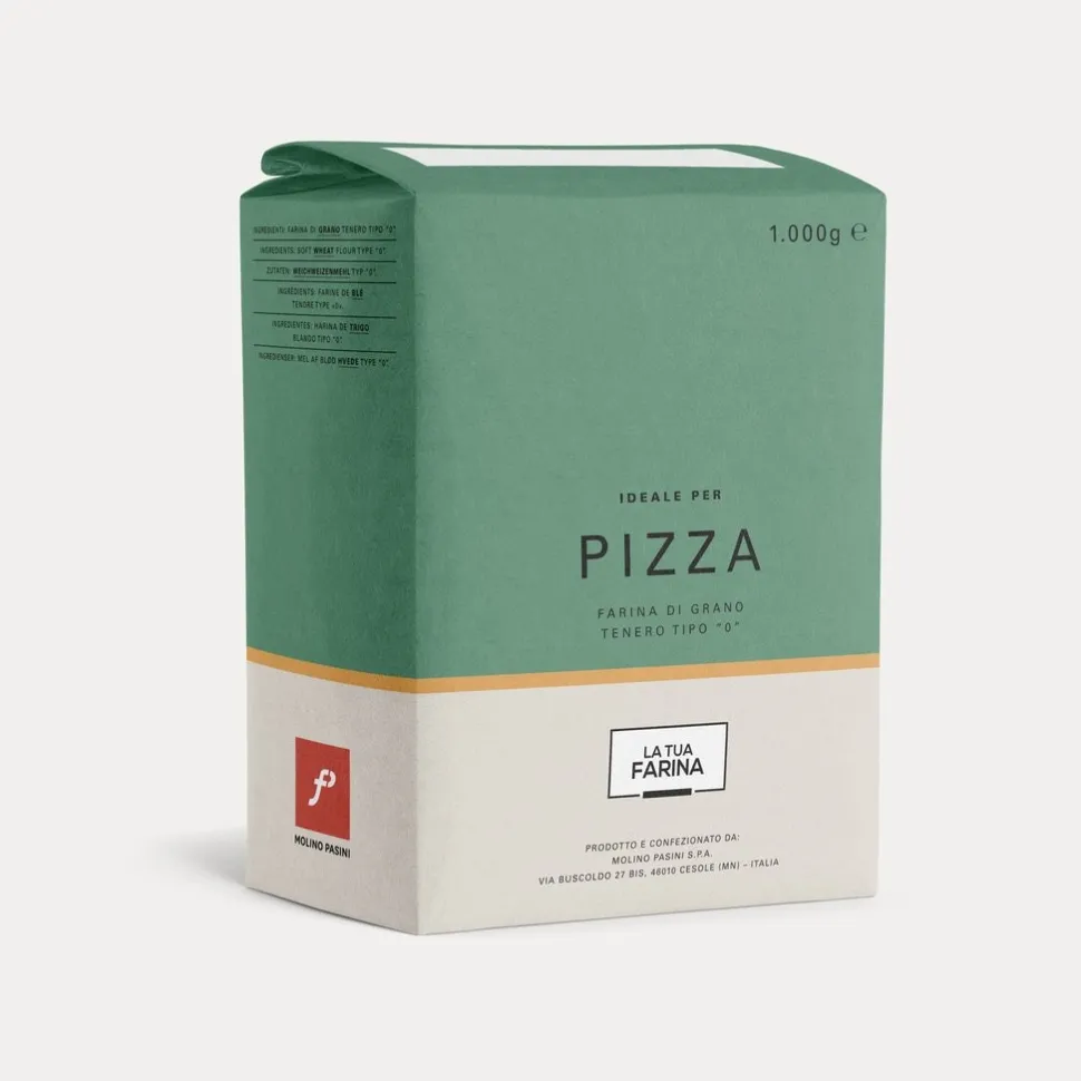Pizzamjöl, Tipo 0, 1 kg - Molino Pasini