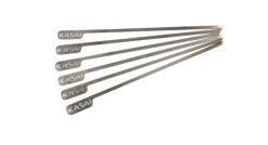 Platta grillspett, 45cm, 6-pack - Kasai