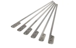 Platta grillspett, 45cm, 6-pack - Kasai