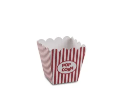 Popcornbägare, mini, 100 pack - 100% Chef