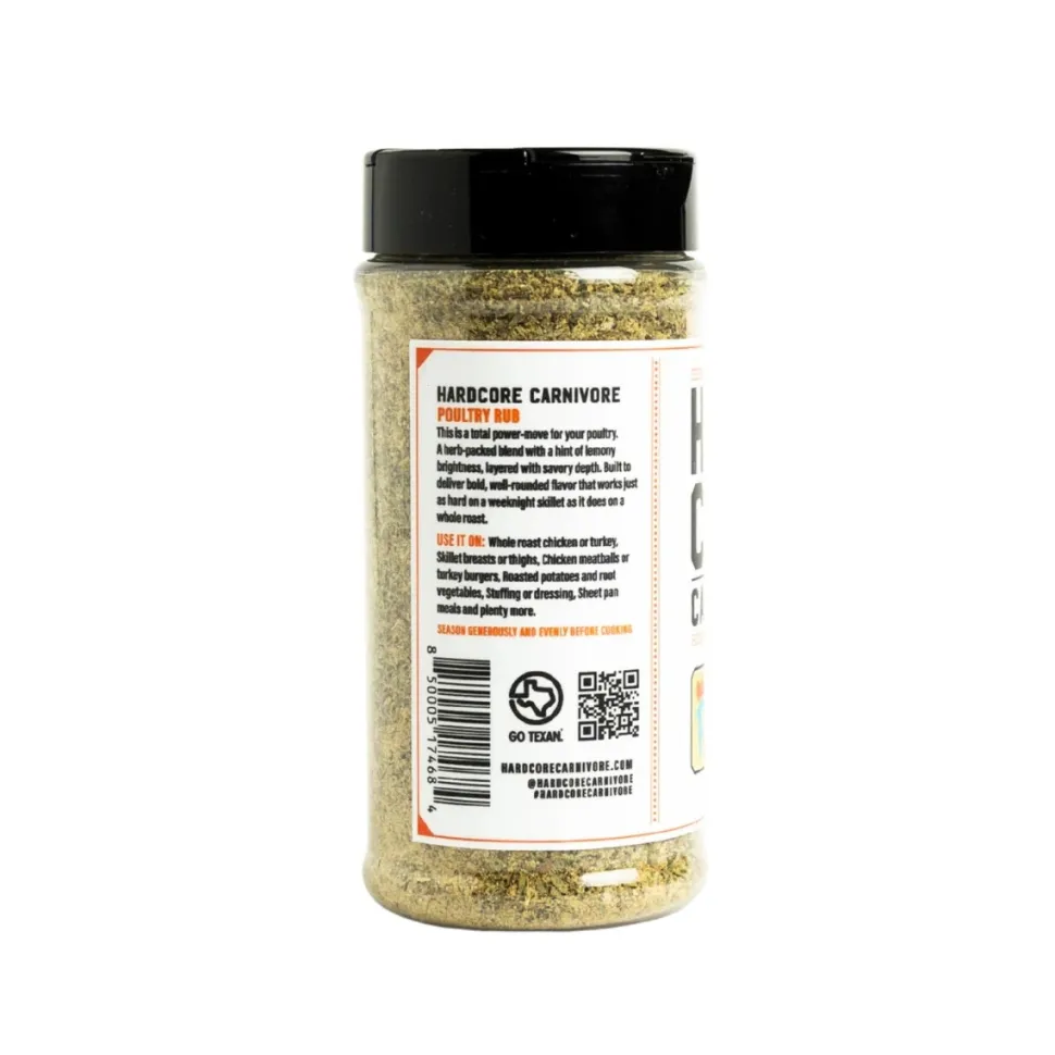 Poultry Rub, 283g - Hardcore Carnivore