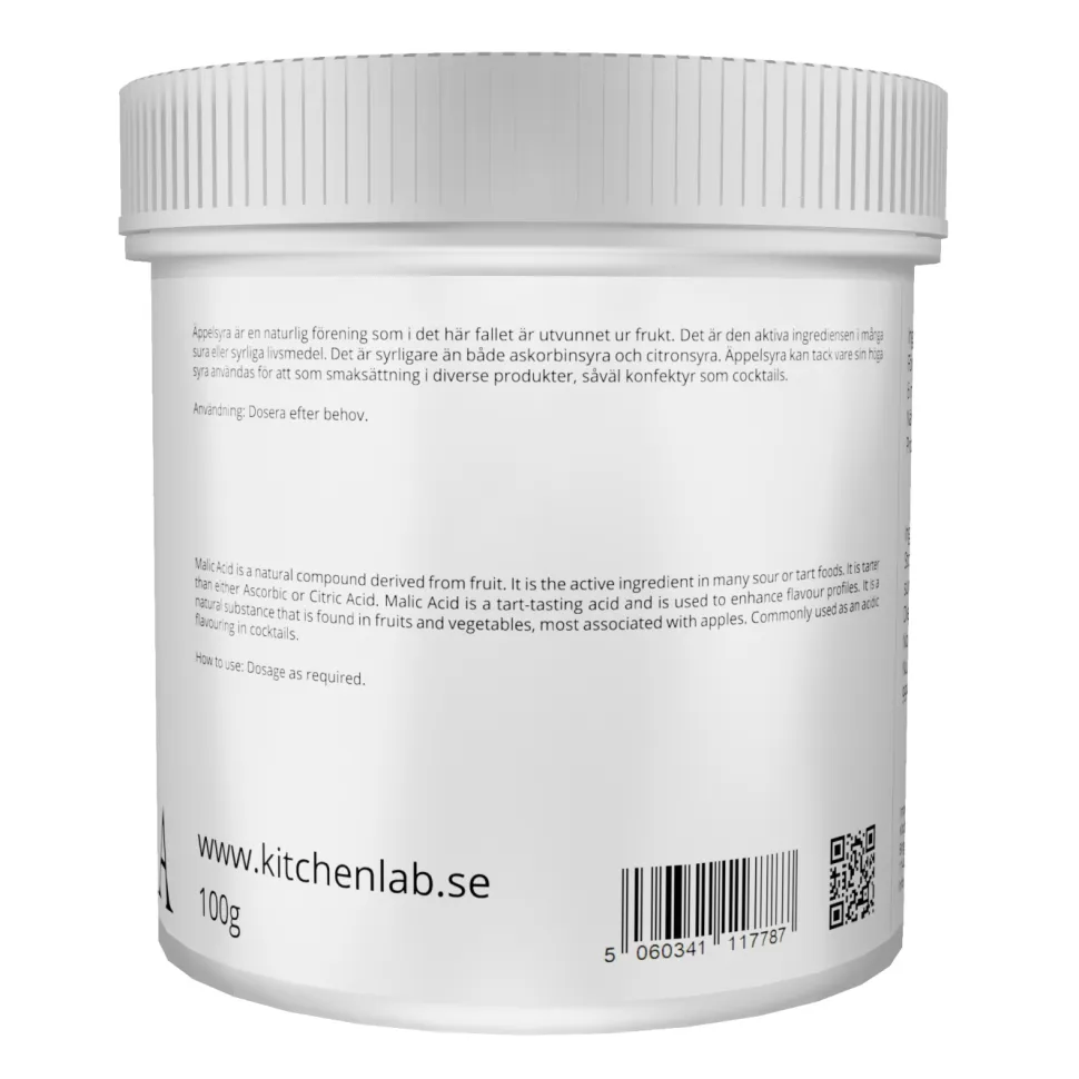 Äppelsyra (E296) - The Kitchen Lab