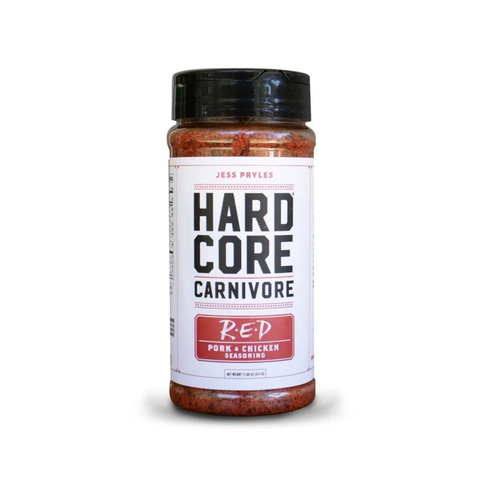 Red Rub till fläsk/kyckling/BBQ, 312 g - Hardcore Carnivore