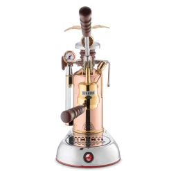 Retro Manuell Espressomaskin, Esperto Edotto, Roséguld - La Pavoni