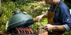 Ribs and roastingrack, small - Big Green Egg