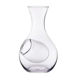 Sakeflaska i glas med isficka, 35 cl
