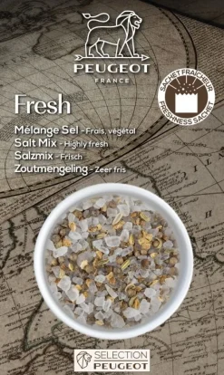 Saltmix till kvarn, Fresh, 135g - Peugeot