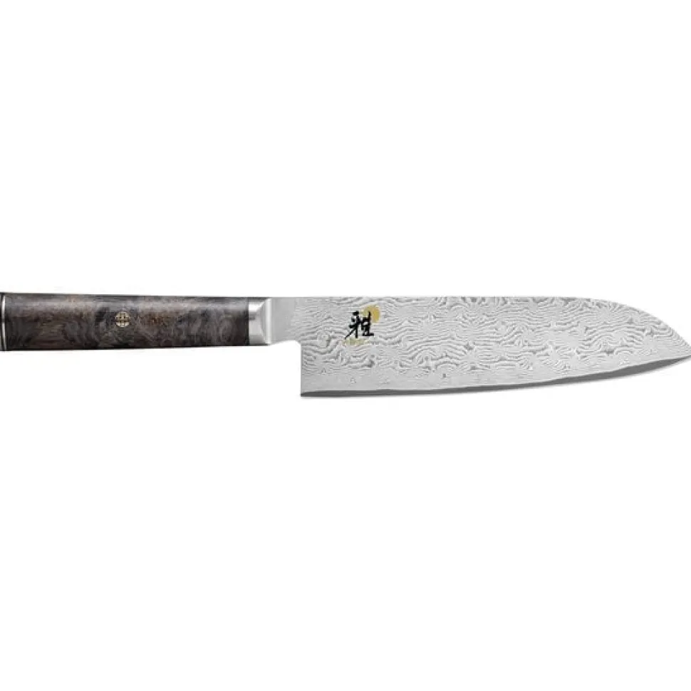 Santoku 18cm, 5000 MCD 67 med handtag av svart lönn - Miyabi