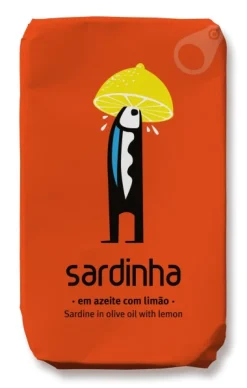Sardiner i Olivolja, Citron, 120 g- Sardinha