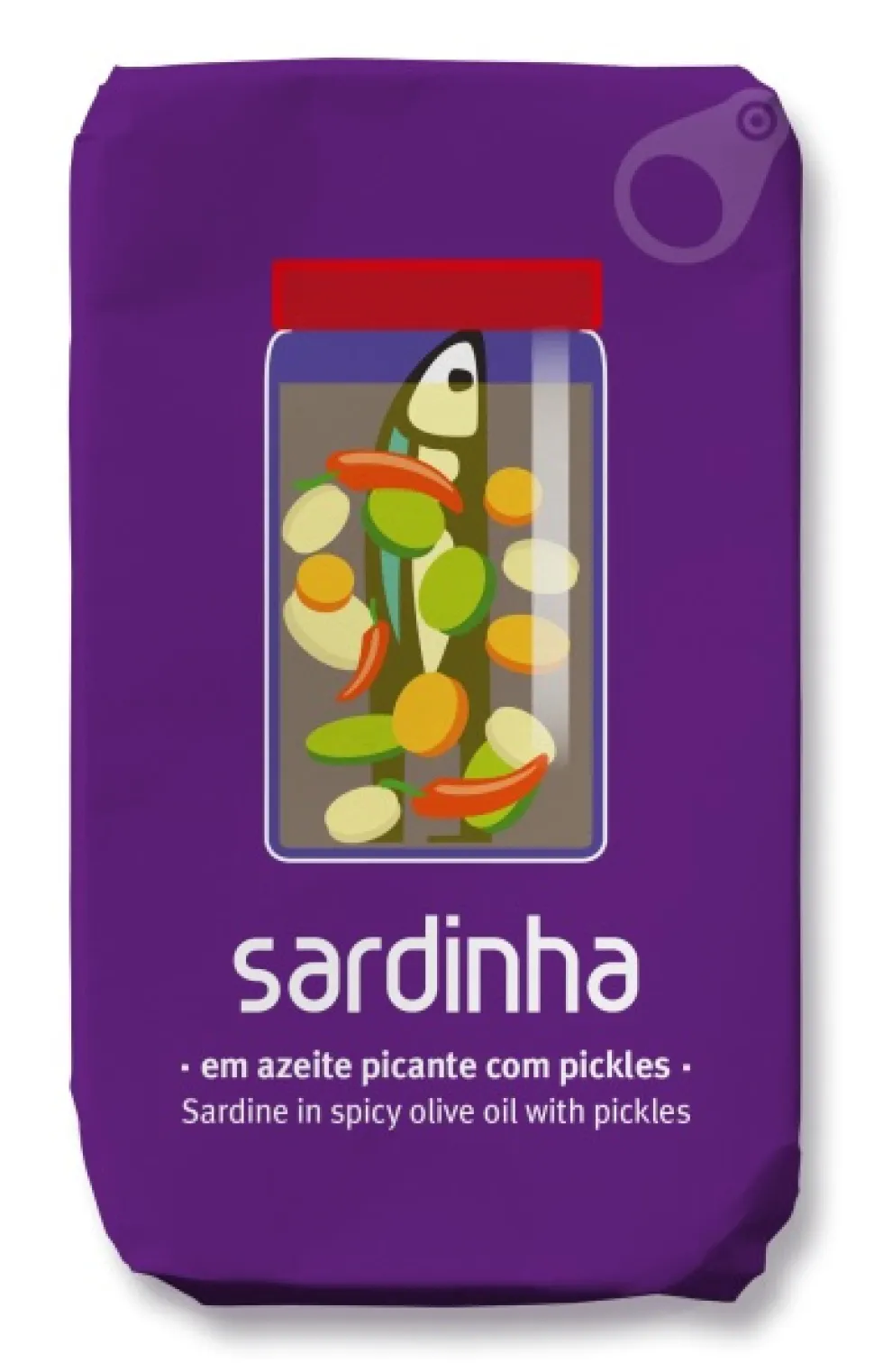 Sardiner i Olivolja, Pickles, 120 g - Sardinha