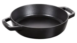 Sautépanna med två handtag, svart - Staub