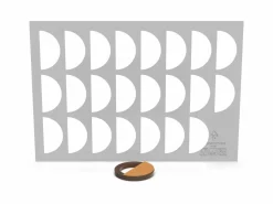 Schablonark, 1/2 Circle Stencil - Moldbrothers