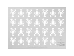 Schablonark, Lobster Stencil - Moldbrothers