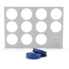 Schablonark med stämpel, Ribble Disc Pressing Set - Moldbrothers