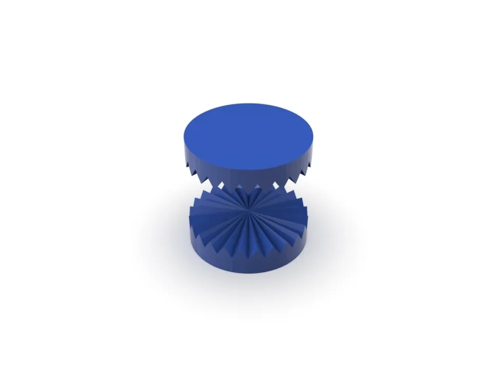Schablonark med stämpel, Ribble Disc Pressing Set - Moldbrothers
