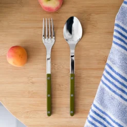 Serveringsbestick, Bistrot, Green fern - Sabre Paris